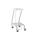 Soiled Linen Trolley - Foot Operated Lid
