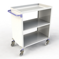 Economy Clean Linen Trolley - Open