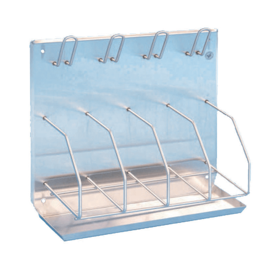 Bed Pan Rack with Dip Tray